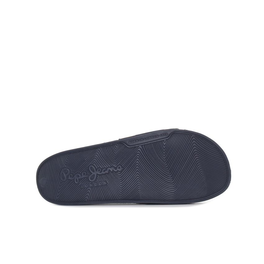 Pepe - Jeans Slider Camo sötétkék férfi papucs