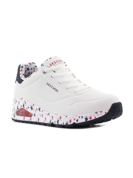Skechers - Uno Free Stryde alb femei sneakeri