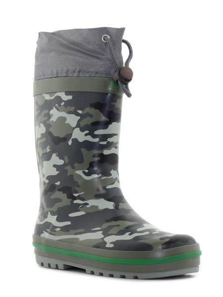 Wink - Aqqo khaki băieți cizme de cauciuc