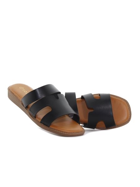 Yolera - Beryn negru femei slipperi