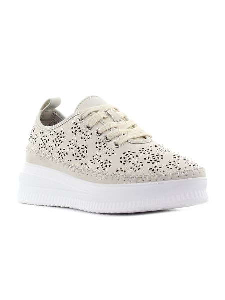 Yolera - Pattern bej femei sneakeri