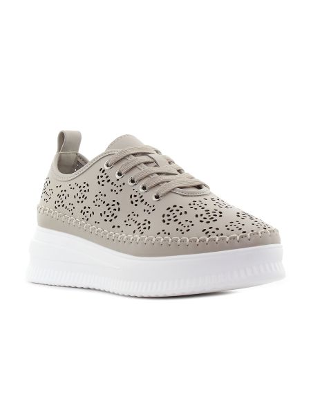 Yolera - Pattern bej femei sneakeri