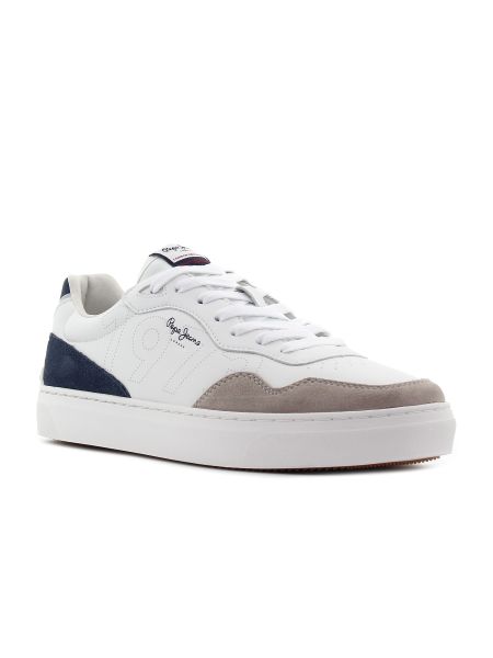 Pepe - Jeans Camden Urban alb bărbați sneakeri
