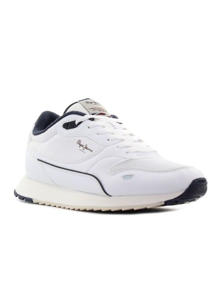 Pepe - Jeans Bexley One alb bărbați sneakeri